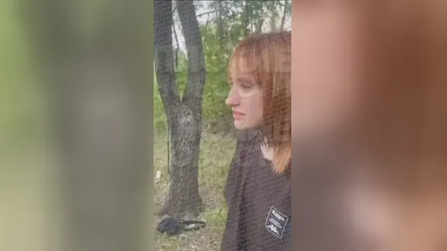 Закладчицу жестоко наказали в лесу обрив налысо